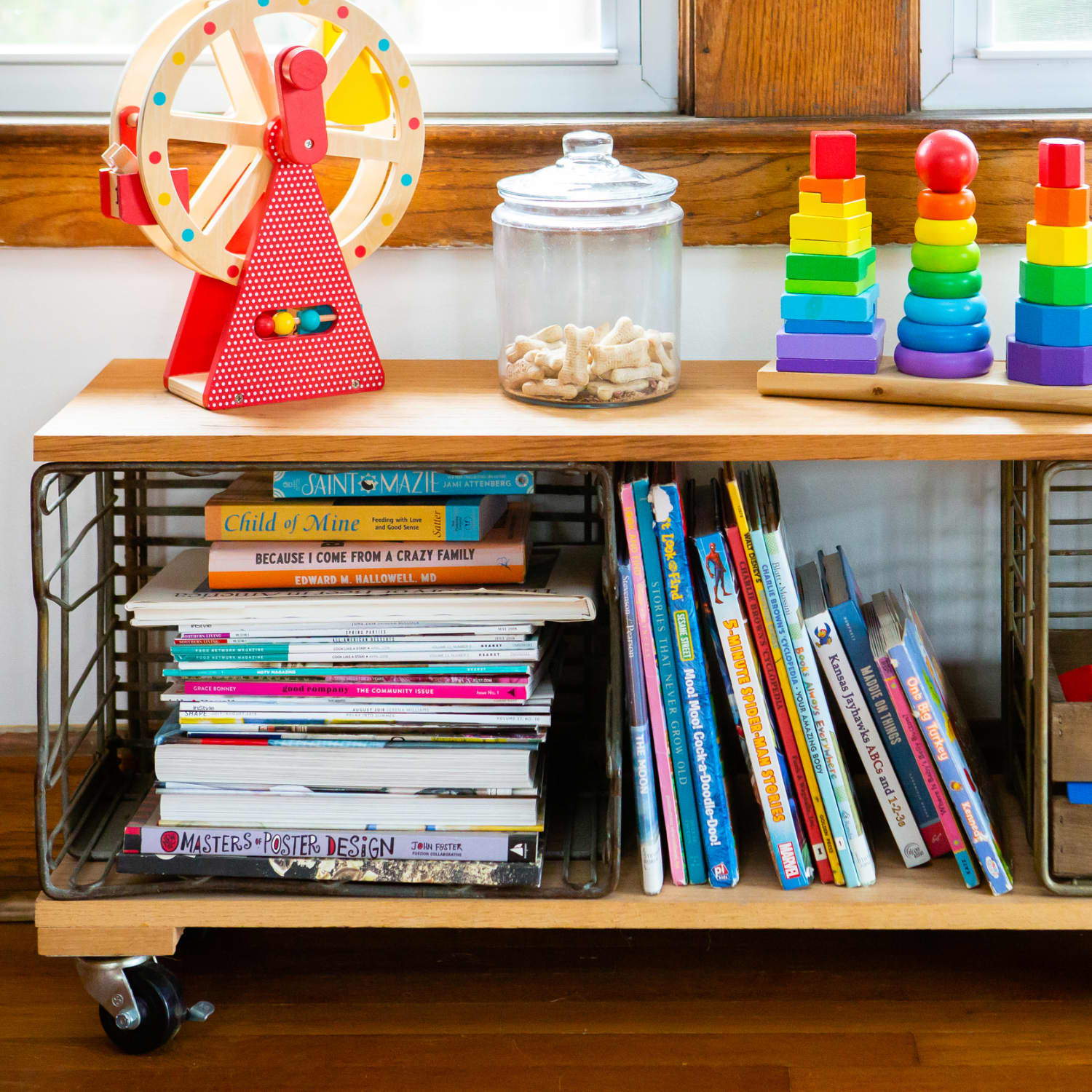 Storage for online children's books